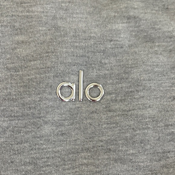 ALO Yoga Gray Crewneck Sweater - Picture 5 of 5